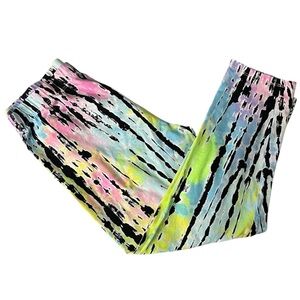 No Boundaries Tie Dye Capri Leggings Medium